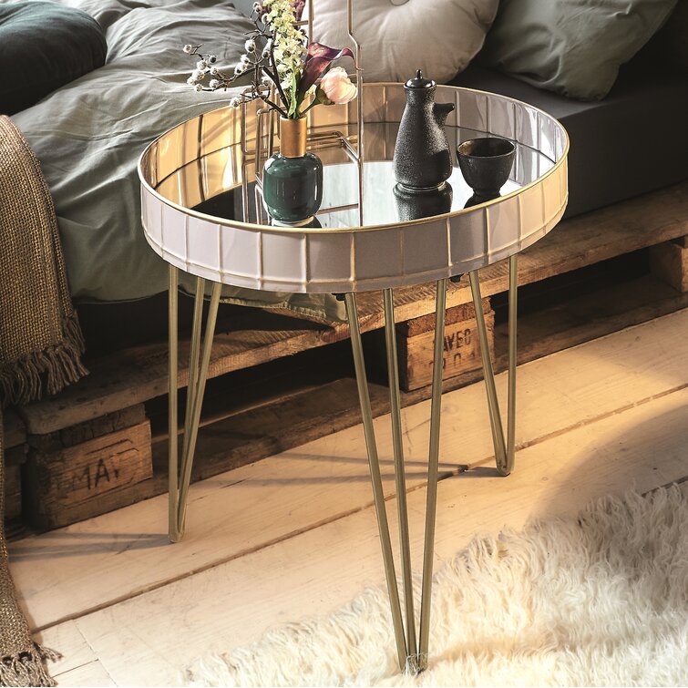 Wayfair side on sale table round